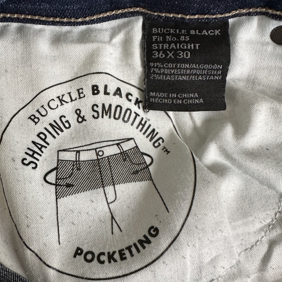 Buckle Black Jeans - Picture 6 of 6